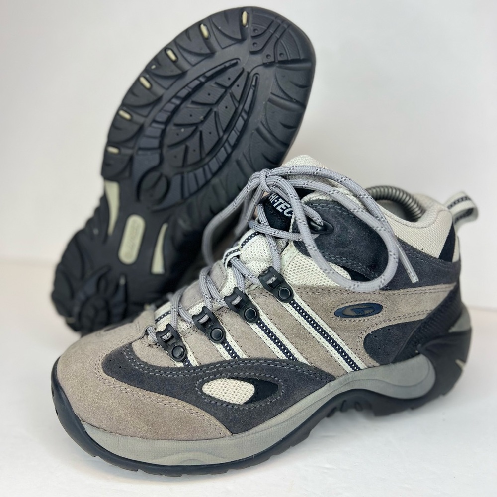 Hi-Tec Womens Vantage Hiker/Trail Mid 40049 Dark/Light Grey Size 7 Superb Clean!